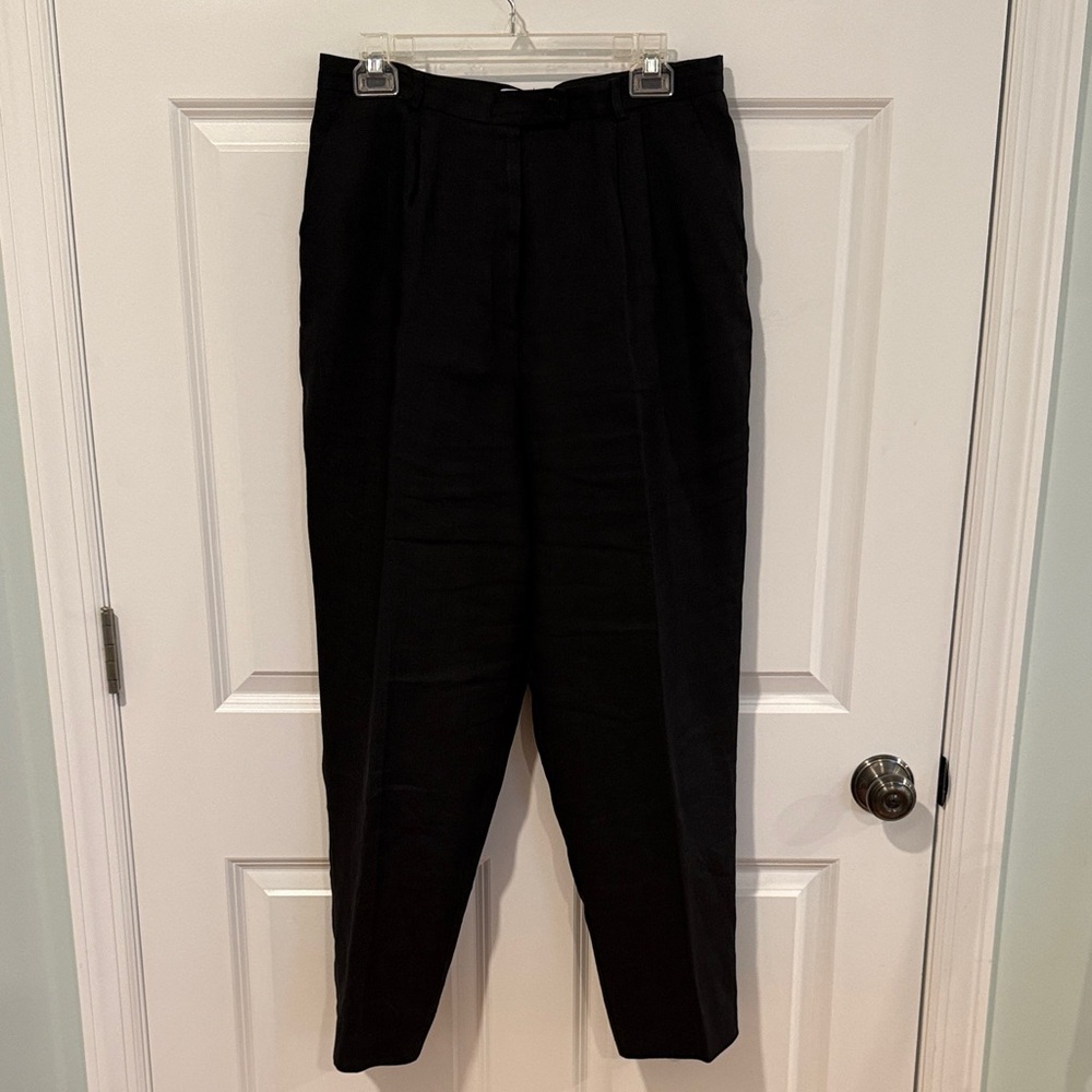 Talbots Petites Classic Black Women's Dress Pants RN 69061